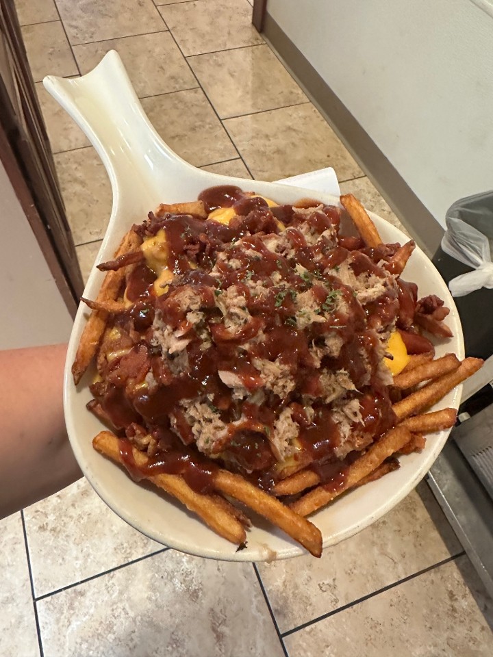 LOADED SMOKED BBQ FRIES