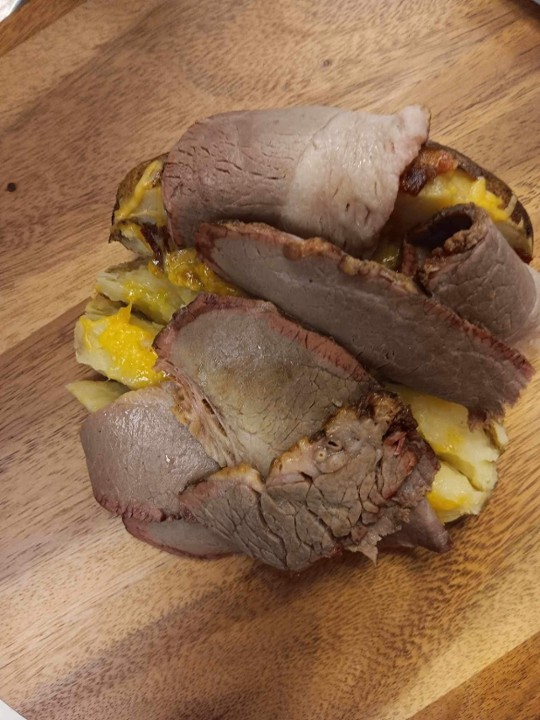 SMOKED Brisket spud