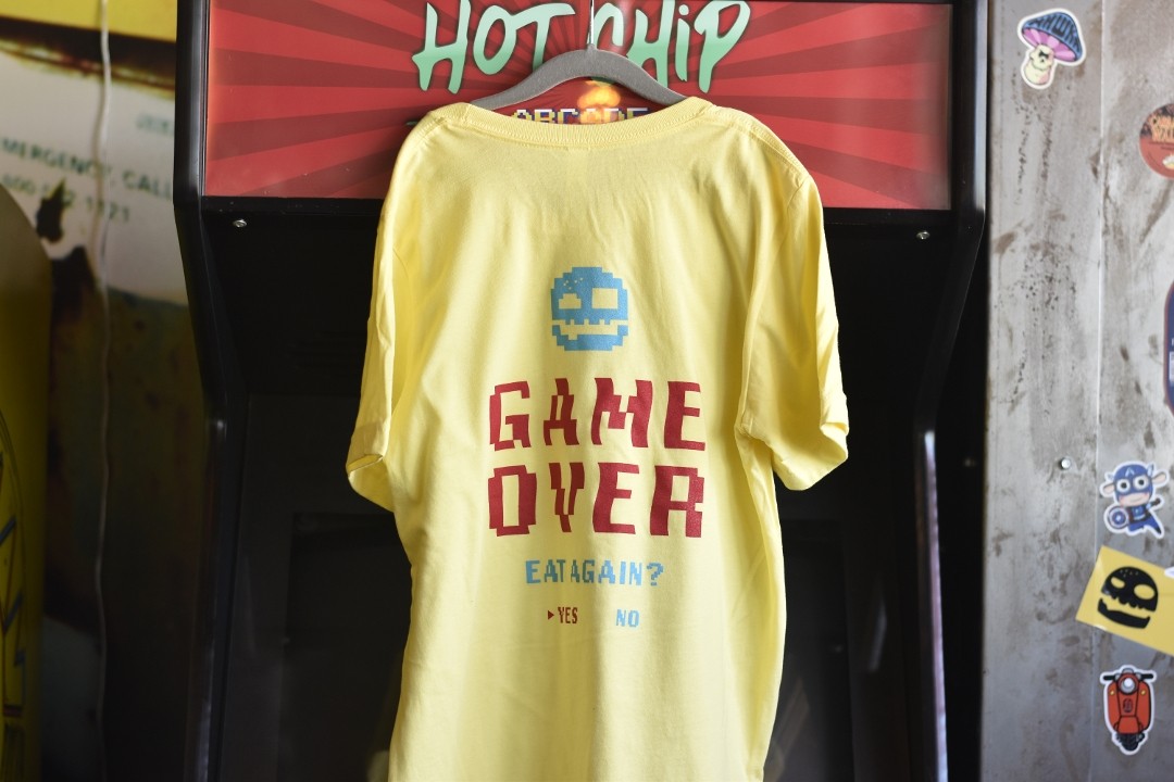 Game Over Yellow Shirt MERCH