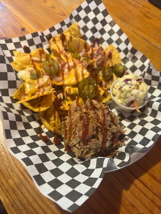 Half Order Pulled Pork Nachos