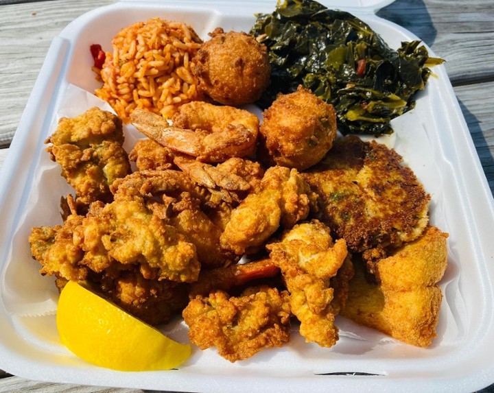 Pick Four Seafood Platter
