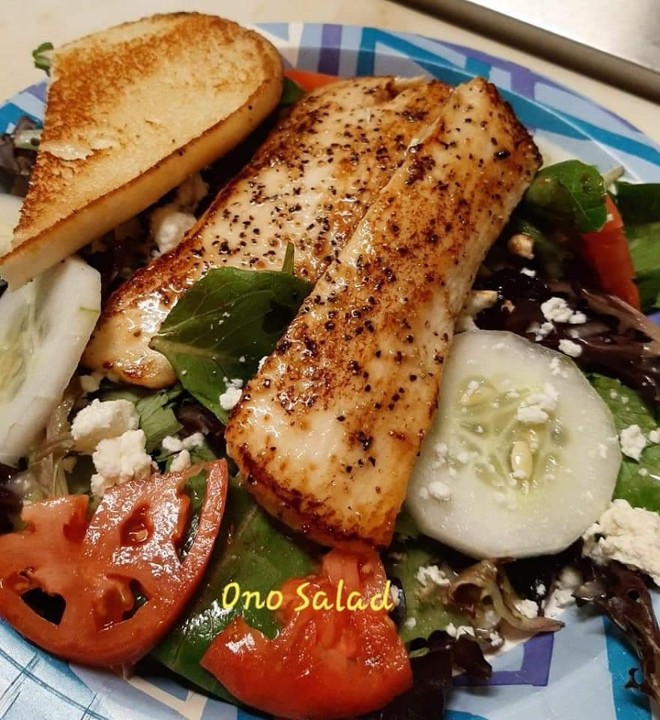 Grilled Ono Salad
