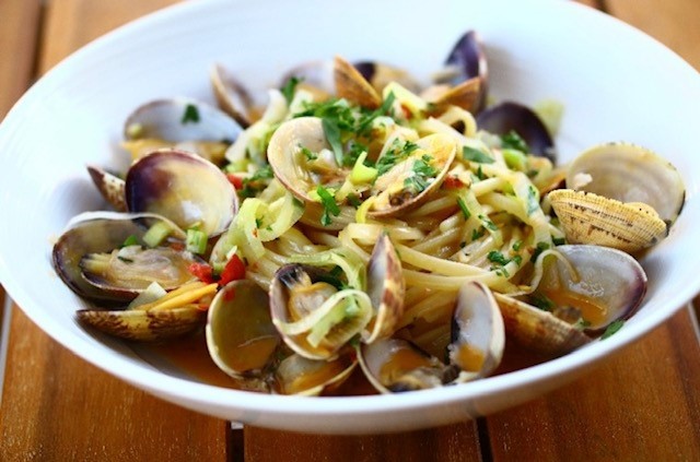 Lemon Taglioni Vongole