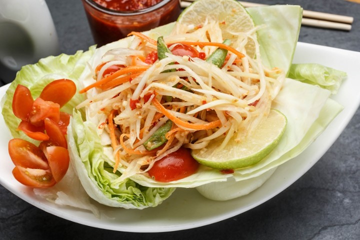 Vegan Papaya Salad