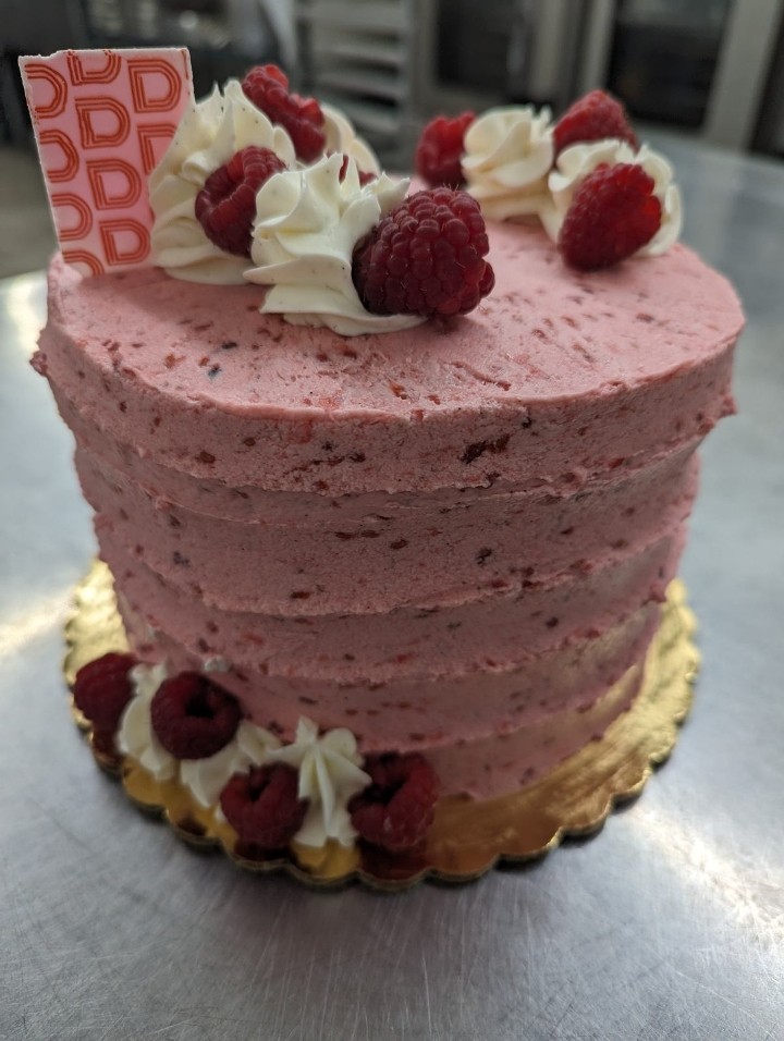 Raspberry Lover's Cake - whole