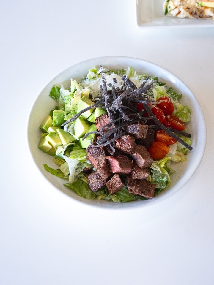 Avocado Steak Caesar Salad