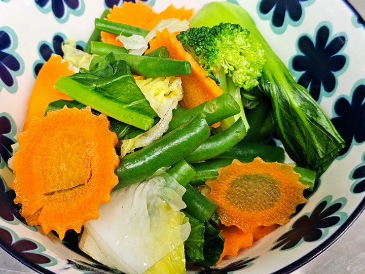 Steamed Mixed Vegetables