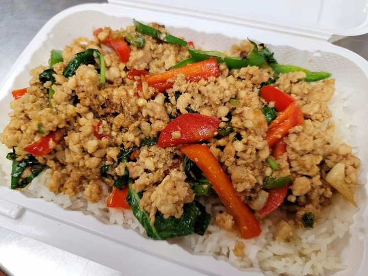 Pad-Bai-Kapow (Tray) 🌶️