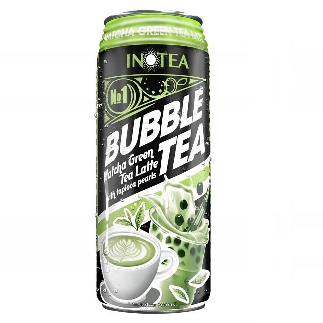 Matcha Bubble Green-Tea Latte