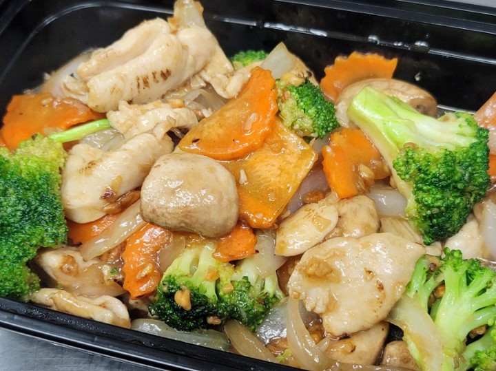 Garlic-Oyster Sauce (Tray)