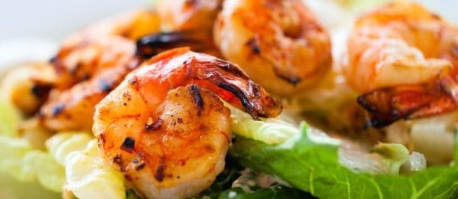 Grilled Shrimp Salad