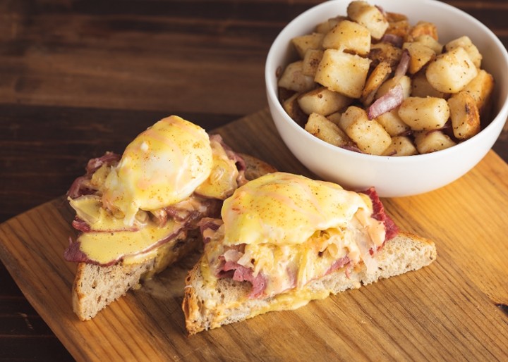 Reuben Eggs Benedict