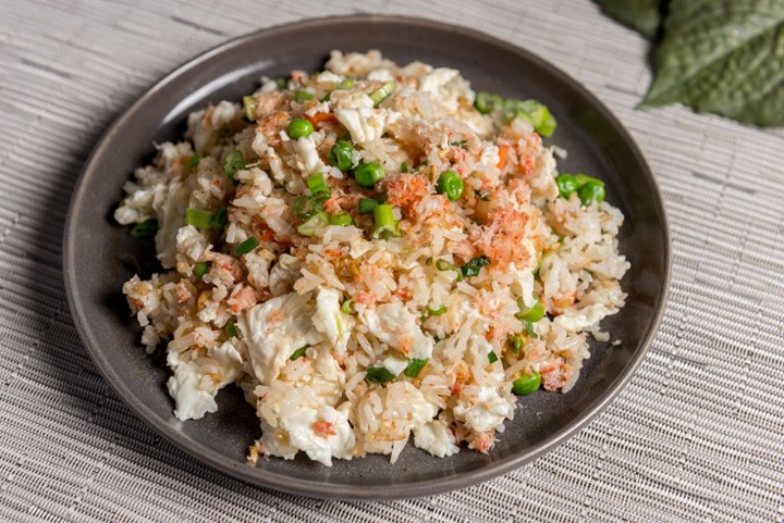 Crabmeat Fried Rice (Gluten Free)