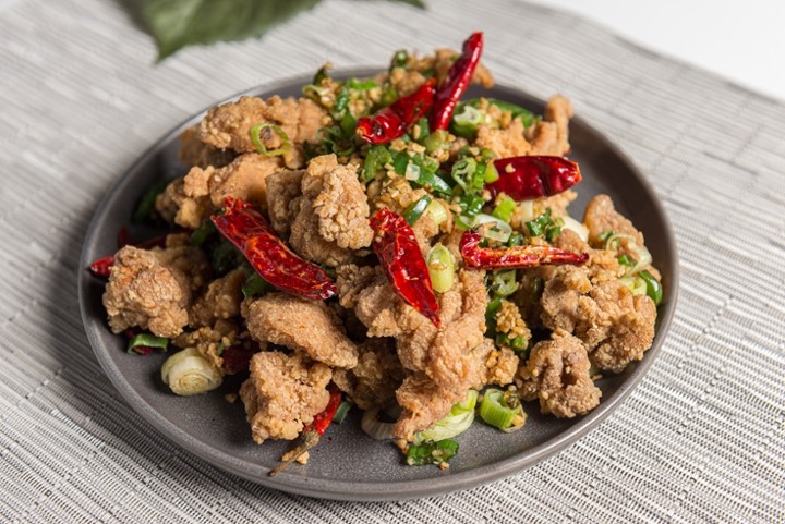 Hunan Spicy Chili Crispy Chicken