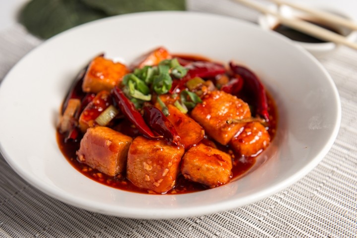 Orange Crispy Tofu