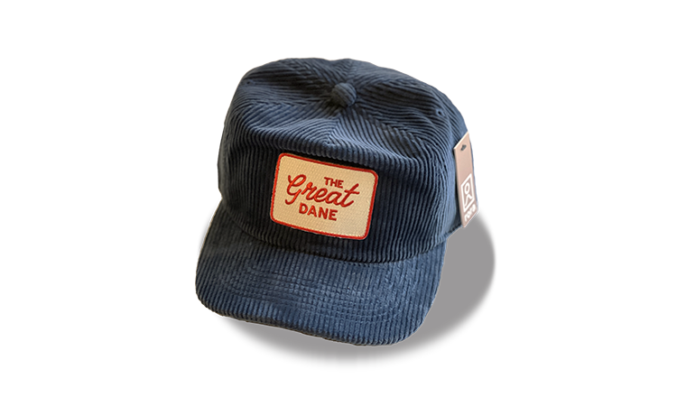Blue Corduroy Hat