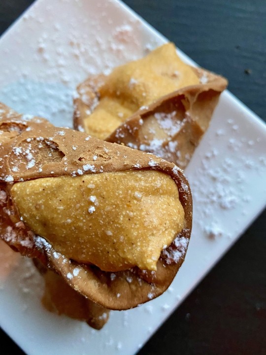 Hazelnut Crunch Cannoli