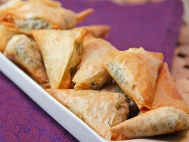 Spinach Feta pies (4)