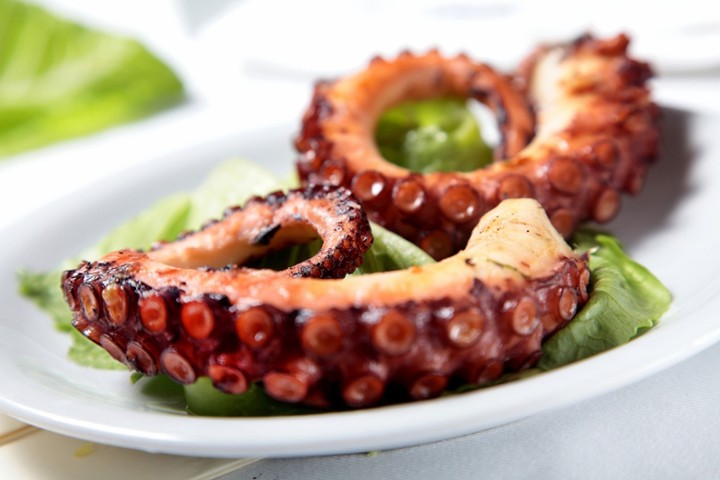 Grilled Octopus Mezze