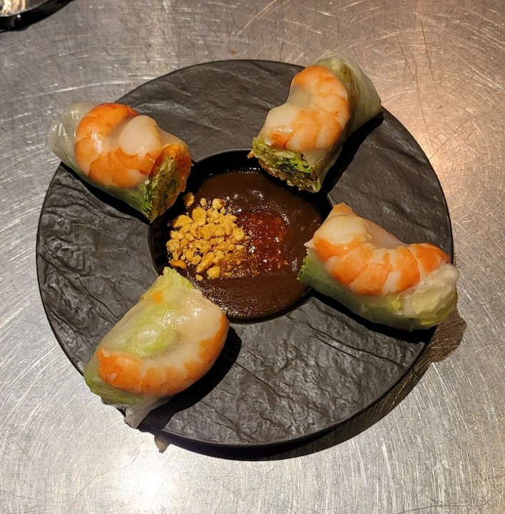 Goi Cuon Tom (Fresh Shrimp Rice Paper Roll)