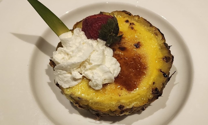 Pineapple Creme Brulee