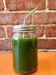 CLEANSING GREEN - cucumber, celery, spinach/greens, lemon