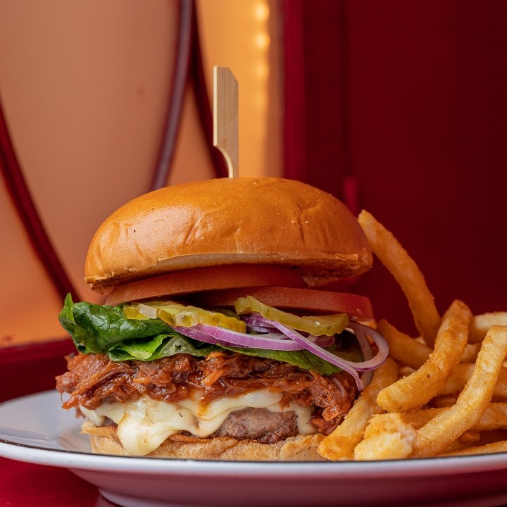 BBQ Cuban Burger