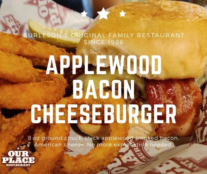 Applewood Bacon Cheeseburger