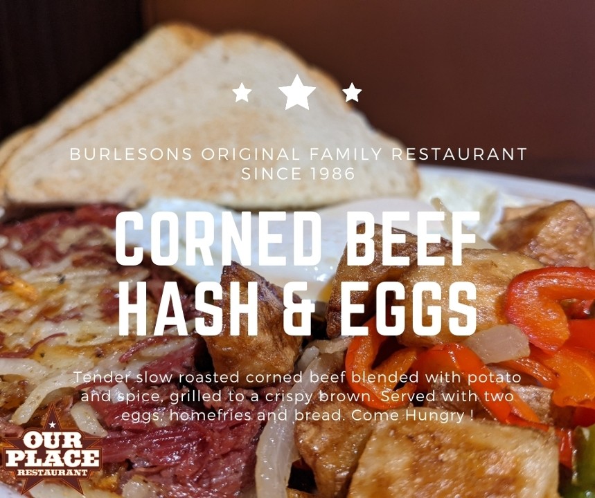 Corned Beef Hash and eggs