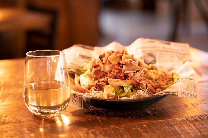 Smoked Caesar Salad