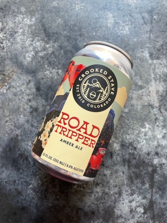 Crooked Stave | "Road Tripper" Amber | 12 oz