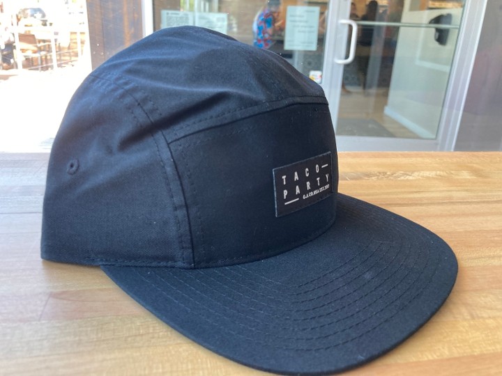 Tacoparty 5 panel Hat - Black