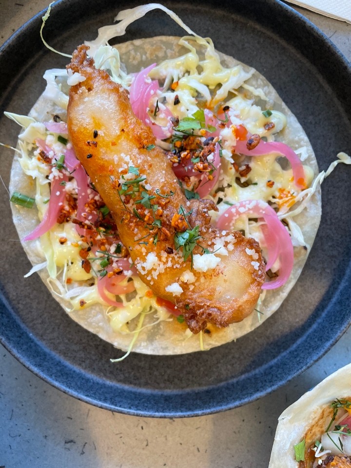 Rockfish Tempura Taco