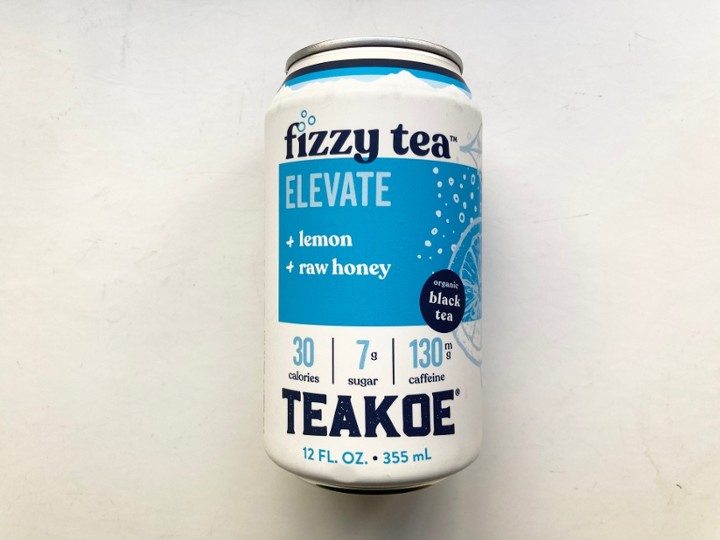 Teako Fizzy Black Tea with Honey + Lemon