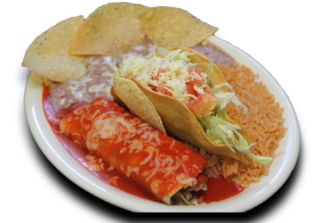 #7    Enchilada & Taco.