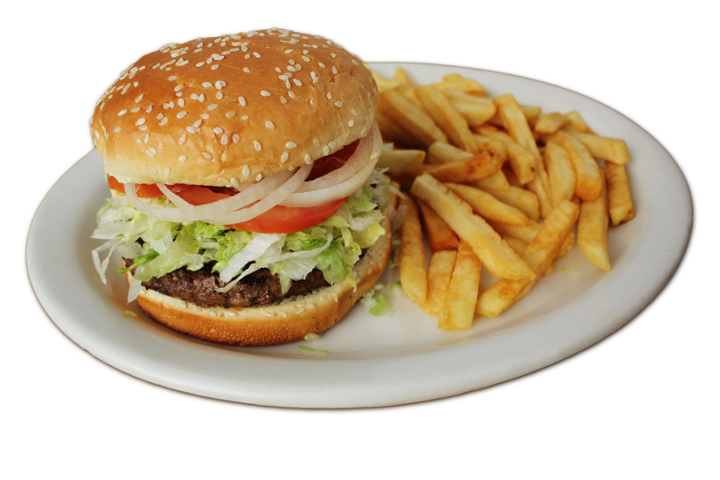 Burger & Fries.