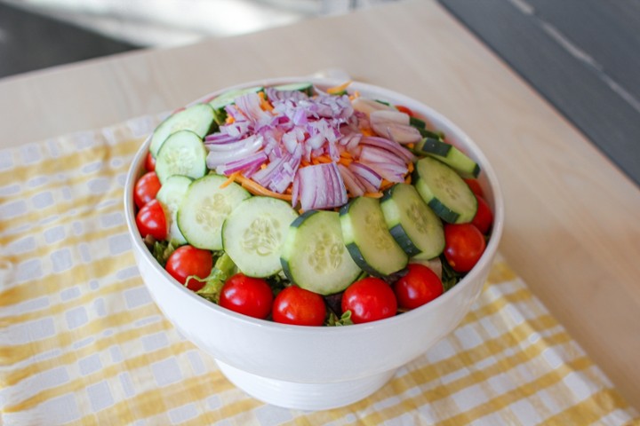 Pan of Garden Salad
