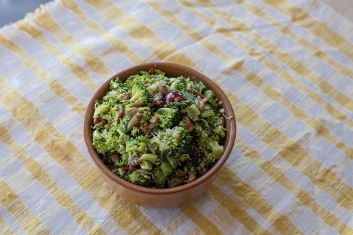 Pan of Broccoli Salad