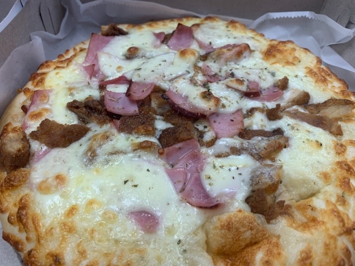 Chicken Cordon Bleu Pizza Sheet