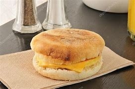 Egg & Cheese on Portuguese muffn