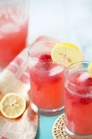 Iced Raspberry Lemonade