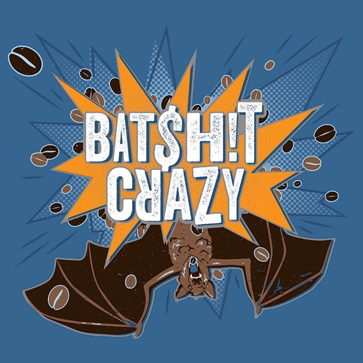 Bat$h!t Crazy 16 oz. Beer Buddy