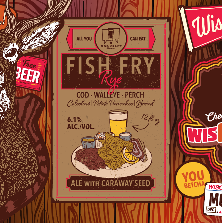 Fish Fry Rye 12 oz. can