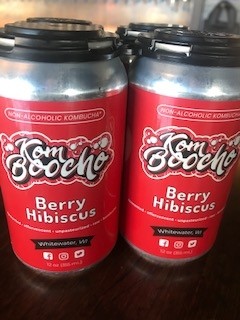 Komboocho Berry Hibiscus 4-pack cans