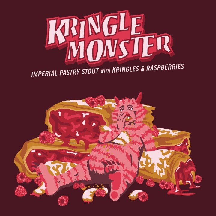 Kringle Monster (22) 16 oz. Beer Buddy