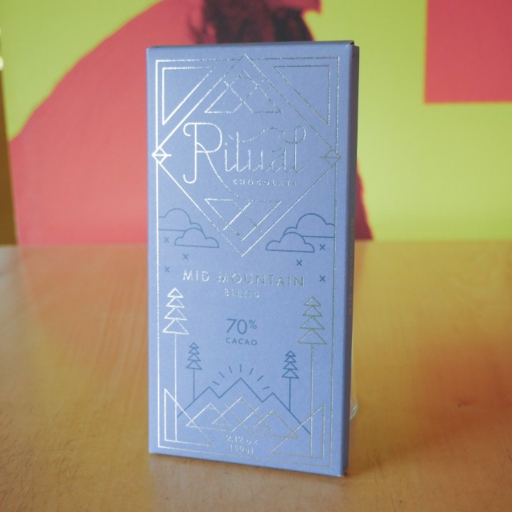 100% Pure Cacao Ritual Chocolate Bar