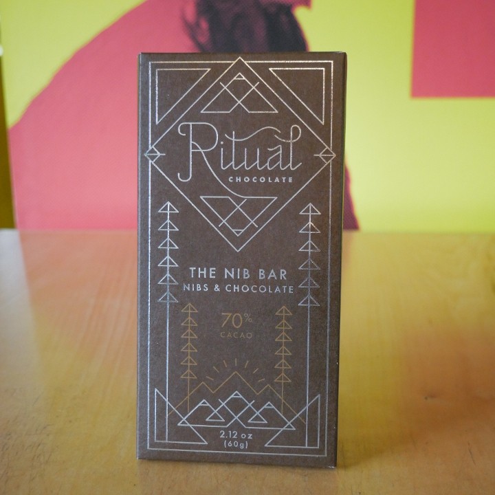 The Nib Bar 70% Ritual Chocolate Bar