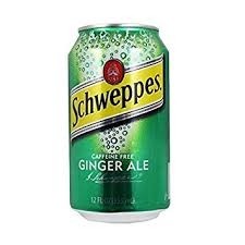 SCHWEPPES GINGER ALE Can