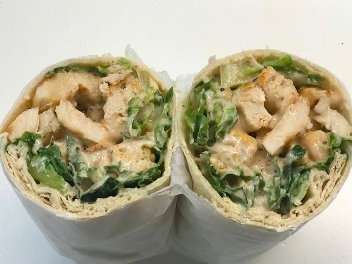 Chicken Caesar wrap