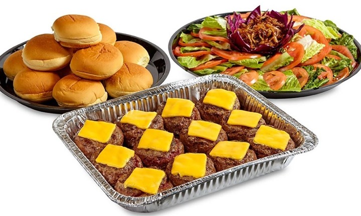 Sliders with cheese